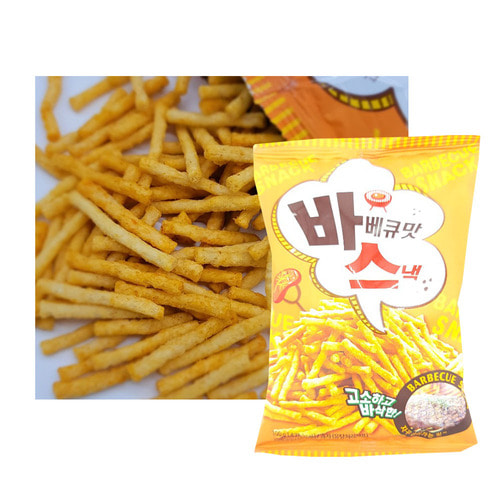 푸드킹 바베큐맛 스낵 100g : 싸군과자몰
