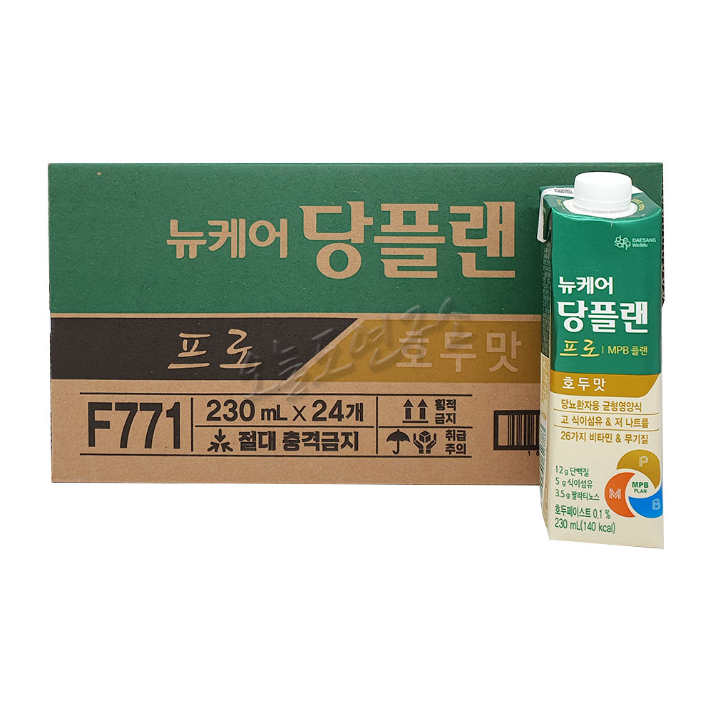 대상 뉴케어 당플랜 프로 호두맛 24팩 : 오늘도연구소