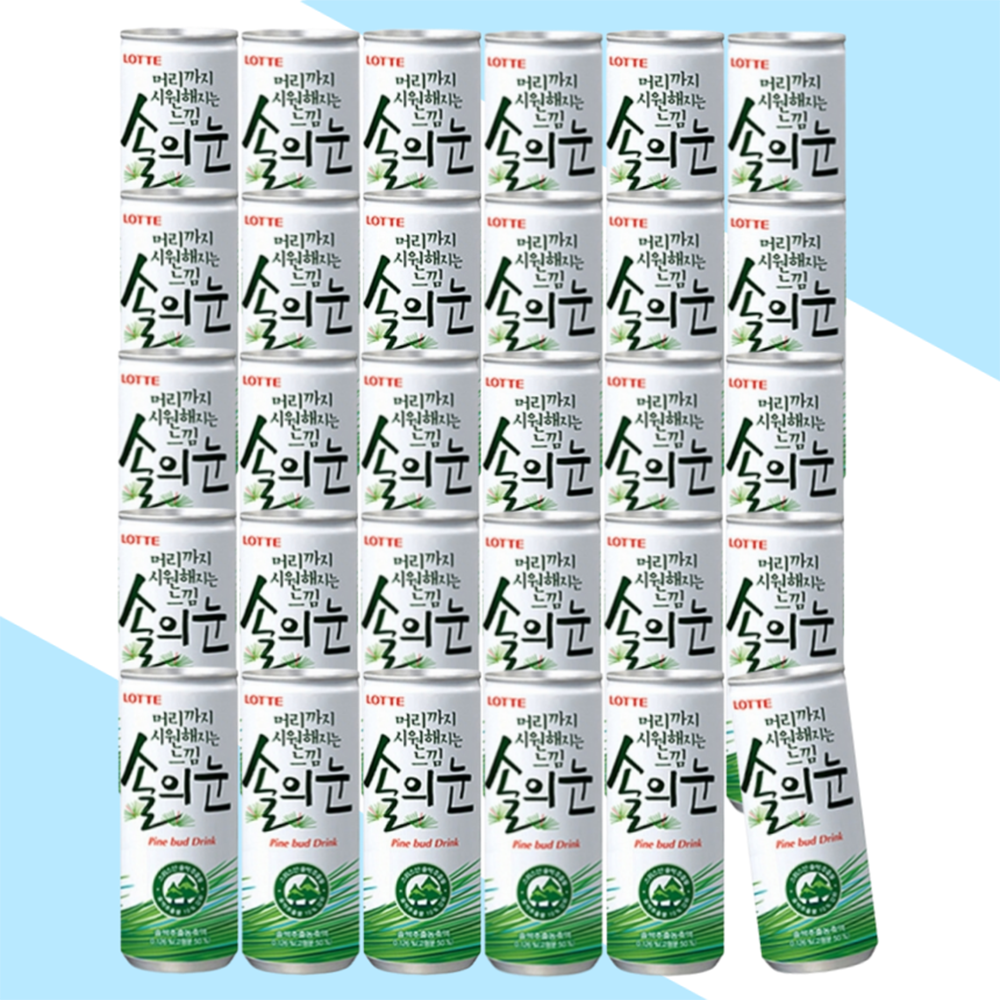 솔의눈 240ml x 30캔 x 2박스 (총 60캔) : 핫딜다나와