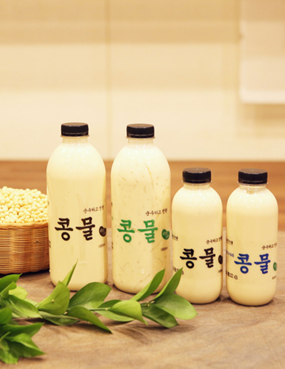 당일생산 1+1 순진식품 국내산 콩으로 갈아만든 진한 콩물 500ml+500ml : 김의준고구마