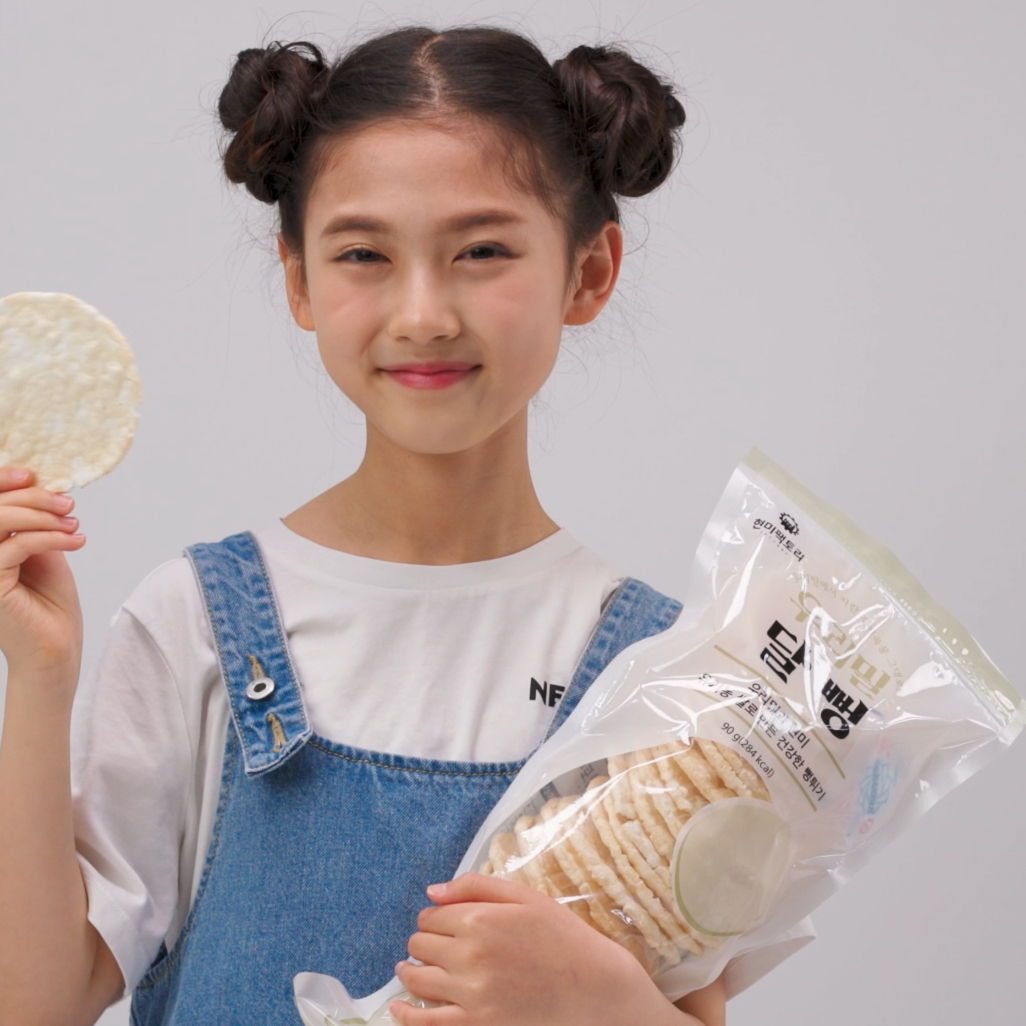[현미 팩토리]우리밀 현미 달뻥 국내산 곡물로 건강하게 구워만든 뻥튀기 과자 90gx4봉 : 자연 품은 푸른들