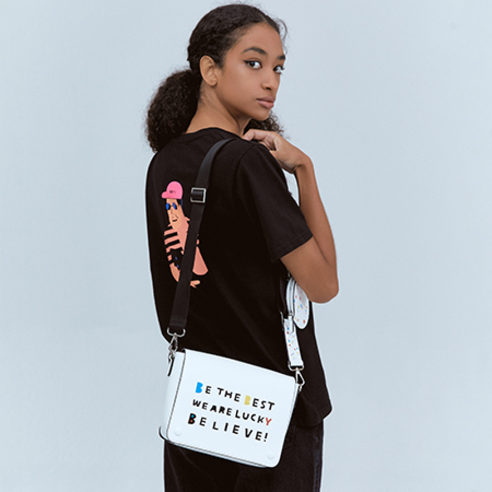 [BBYB X 권신홍] MARCE Shoulder Bag (Titanium White) S/비비와이비 : 롯데백화점 부산본점