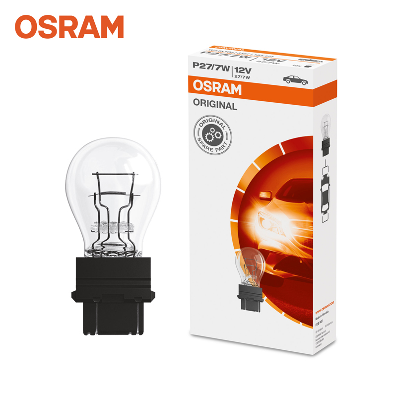 오스람 더블전구 3157 P27/7W 12V 27/7W 1개(낱개) 투명 더블소켓 : 차모아아울렛