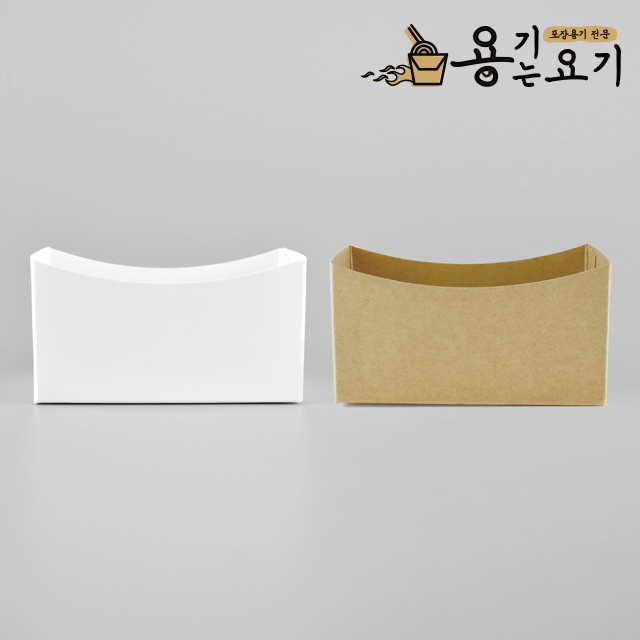무지 햄버거 트레이  에그토스트 트레이 스콘 쿠키 호떡 감자튀김포장 디저트 포장용기 (1000개) : 용기는요기