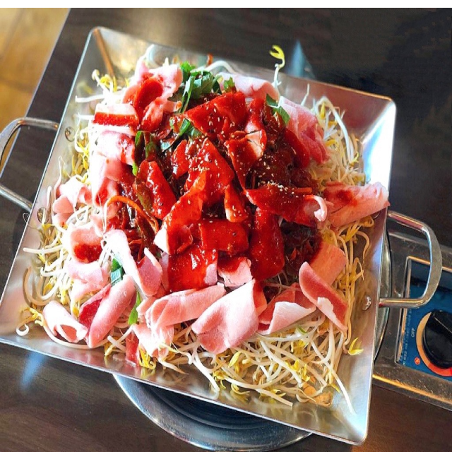 청주 맛집 도도나 불고기  아삭한 숙주 매운 대패 두루치기 중독적인  밀키트 1kg : 도도나불고기