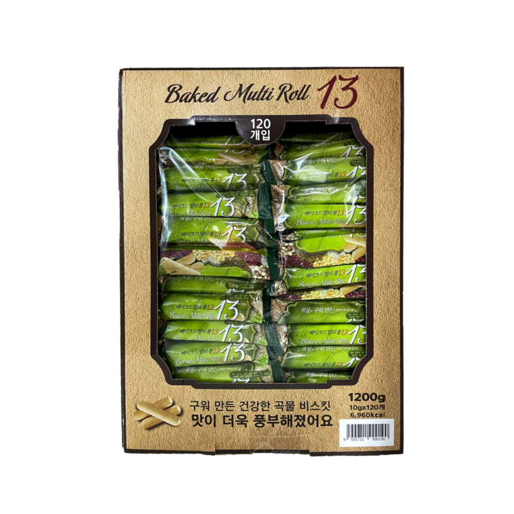 베이크드 멀티롤 1200g 곡물과자 크리스피롤 : 스낵365