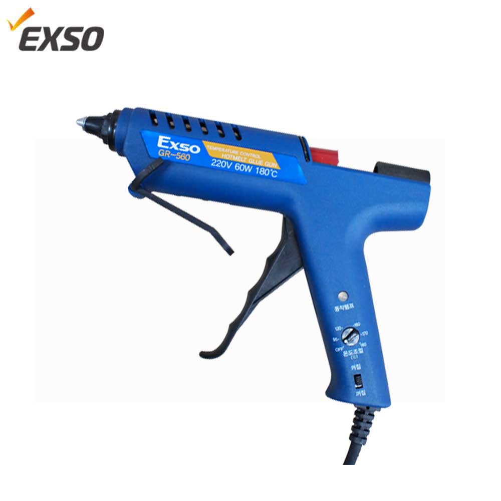 마운트존 생명을 살리는 가게 EXSO 글루건 /11.3Ø 글루스틱사용/On OFF스위치/220V/60W/193℃ (GR시리즈)-560 : 마운트존 MountZone