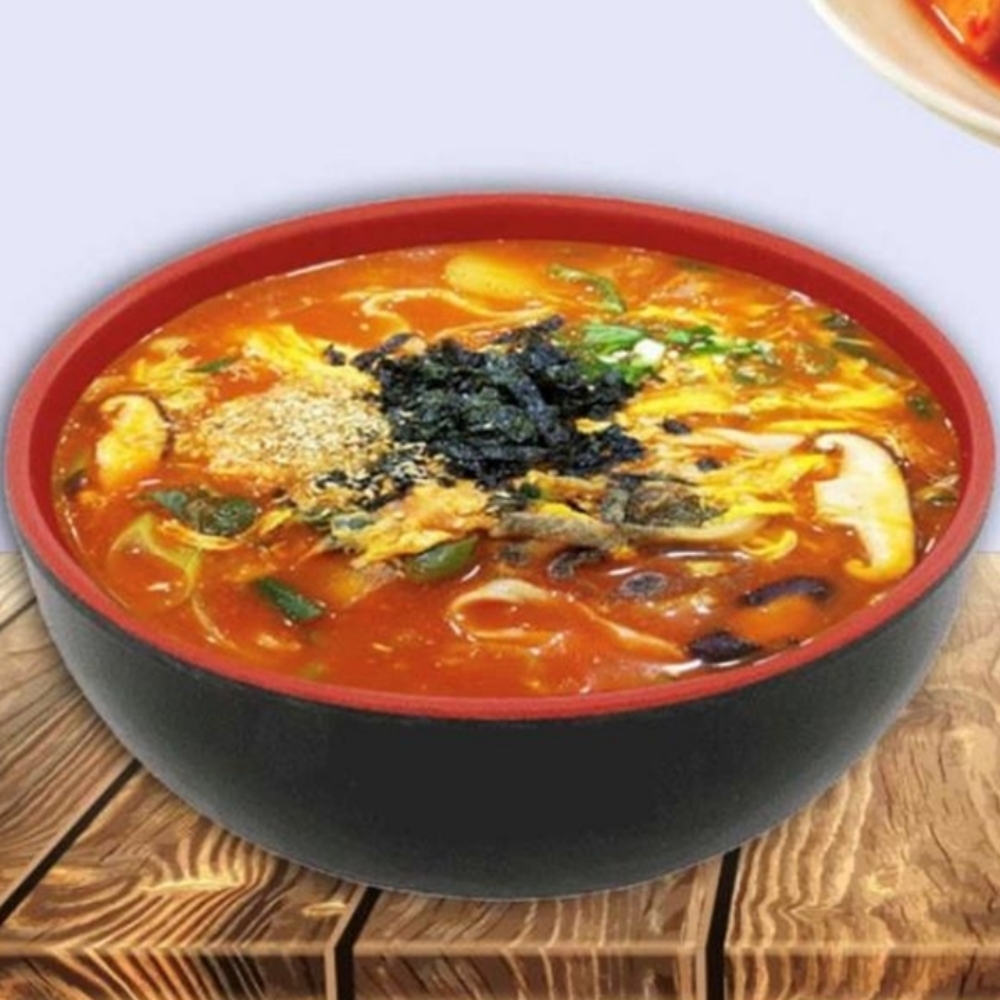 강원도 장칼국수 나찬푸드 새뱅이 보리새우 얼큰 강릉 칼국수면 밀키트 2인분 : 꼬꼬마짱 라이프몰