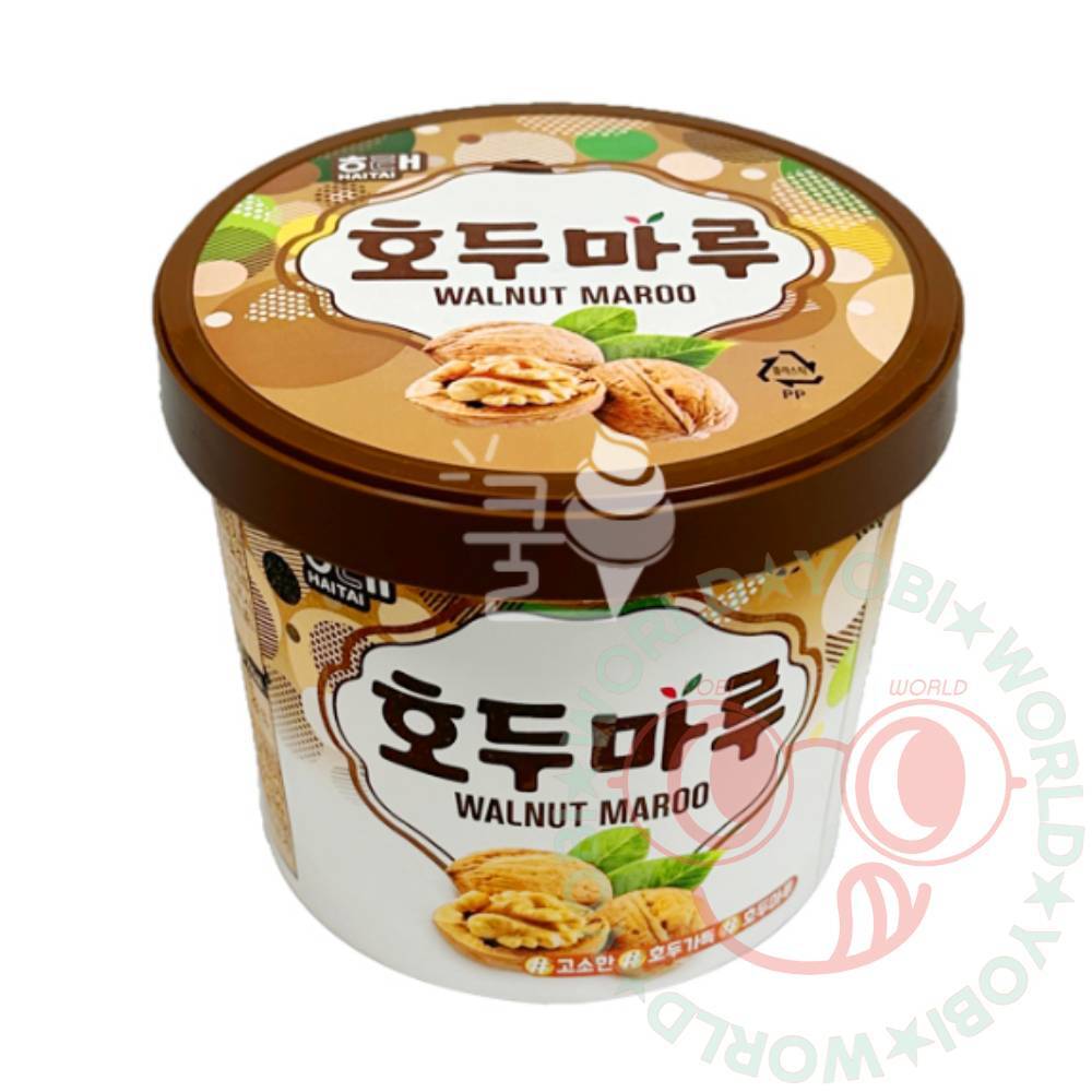 요비월드 해태 호두마루 6개 통아이스크림 호두맛아이스크림 편의점아이스크림 : 요비월드