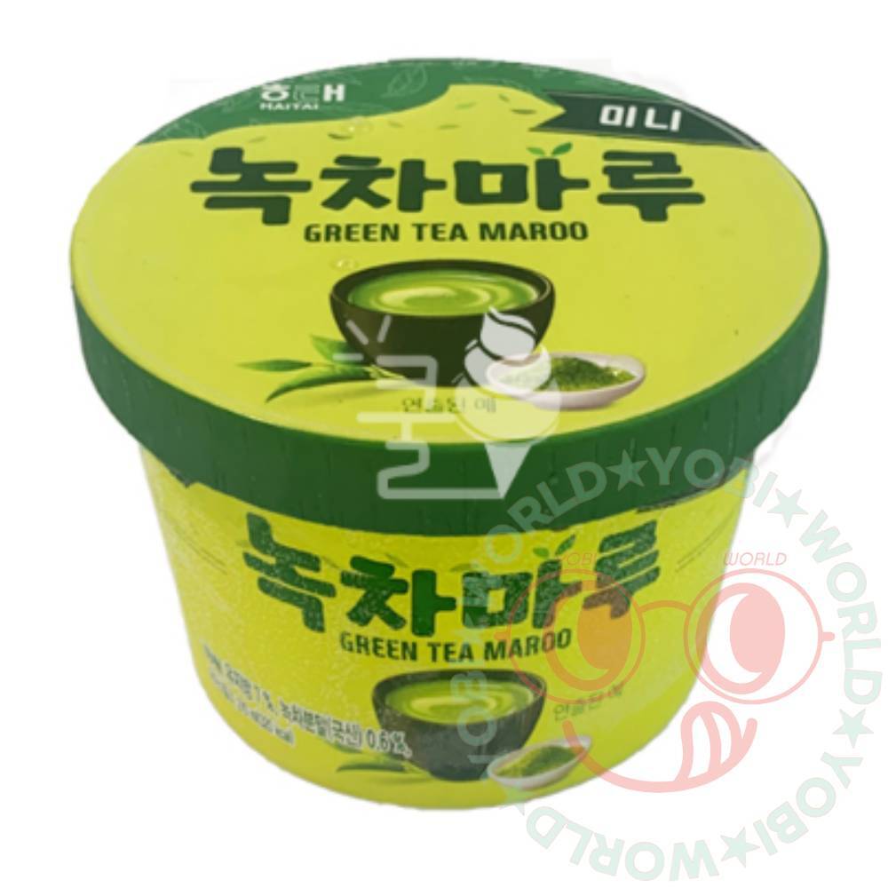요비월드 녹차마루 미니 8개 여름 아이스크림 컵 퍼먹는 : 요비월드
