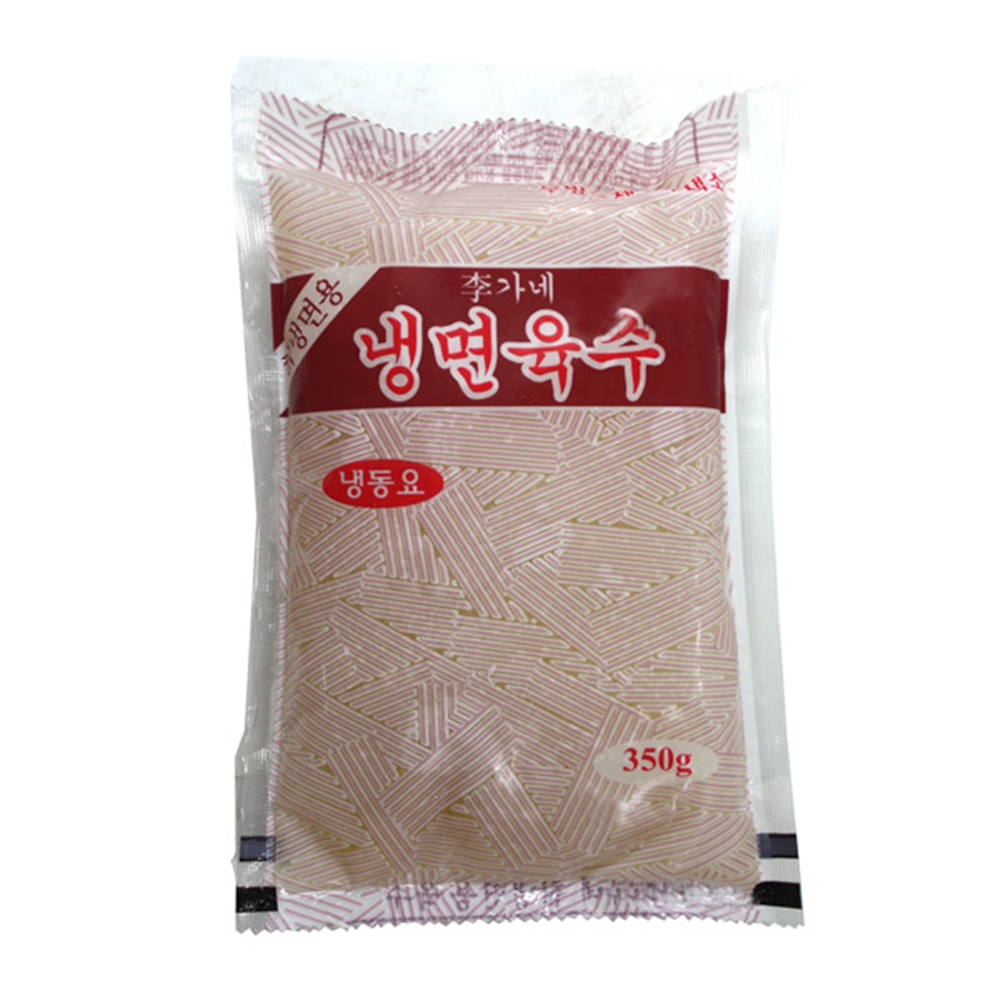 냉동 이 이가네 칡냉면 식재료 육수 30개 식자재 350 gX : 다팔자스토어05