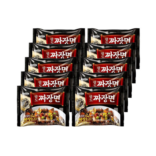 팔도 짜장면 203g 10개 : 스마트바잉