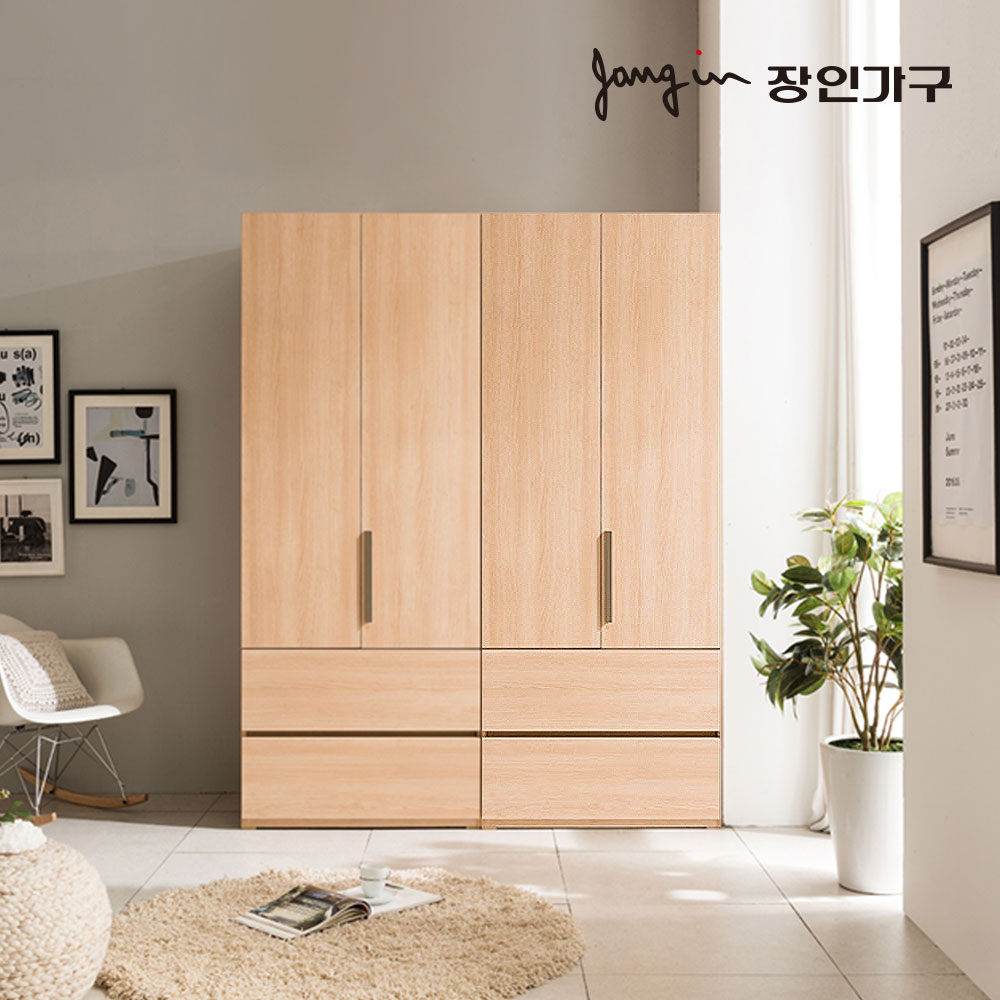 장인가구 노트 1600 장롱 세트 (서랍형 2) : 장인가구아이브