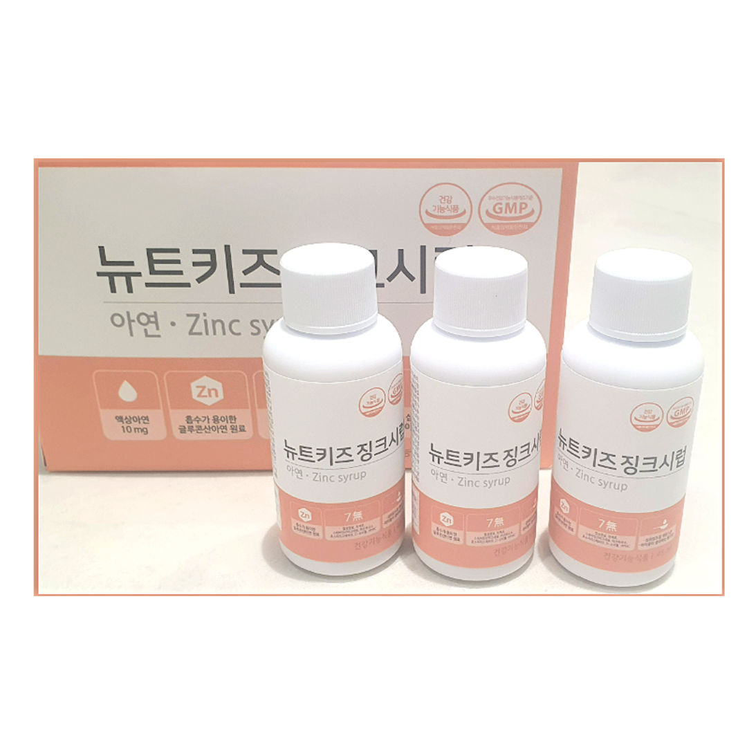 뉴트키즈 징크시럽 144ml X 6박스 30주분 : 이즈라운드