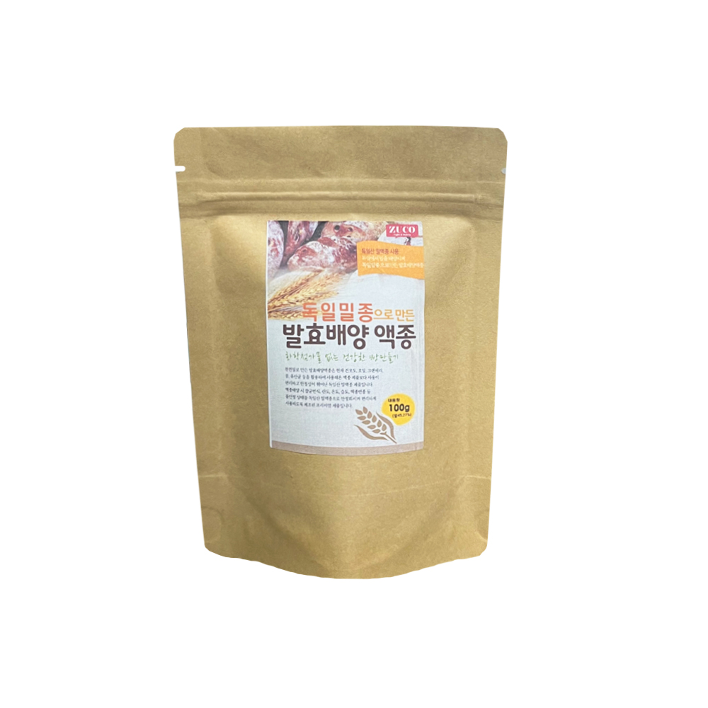 제빵개량제 베이킹재료 발효종 발효배양액종 발효빵 100g 건강빵 만들기 : 하나 베이킹푸드