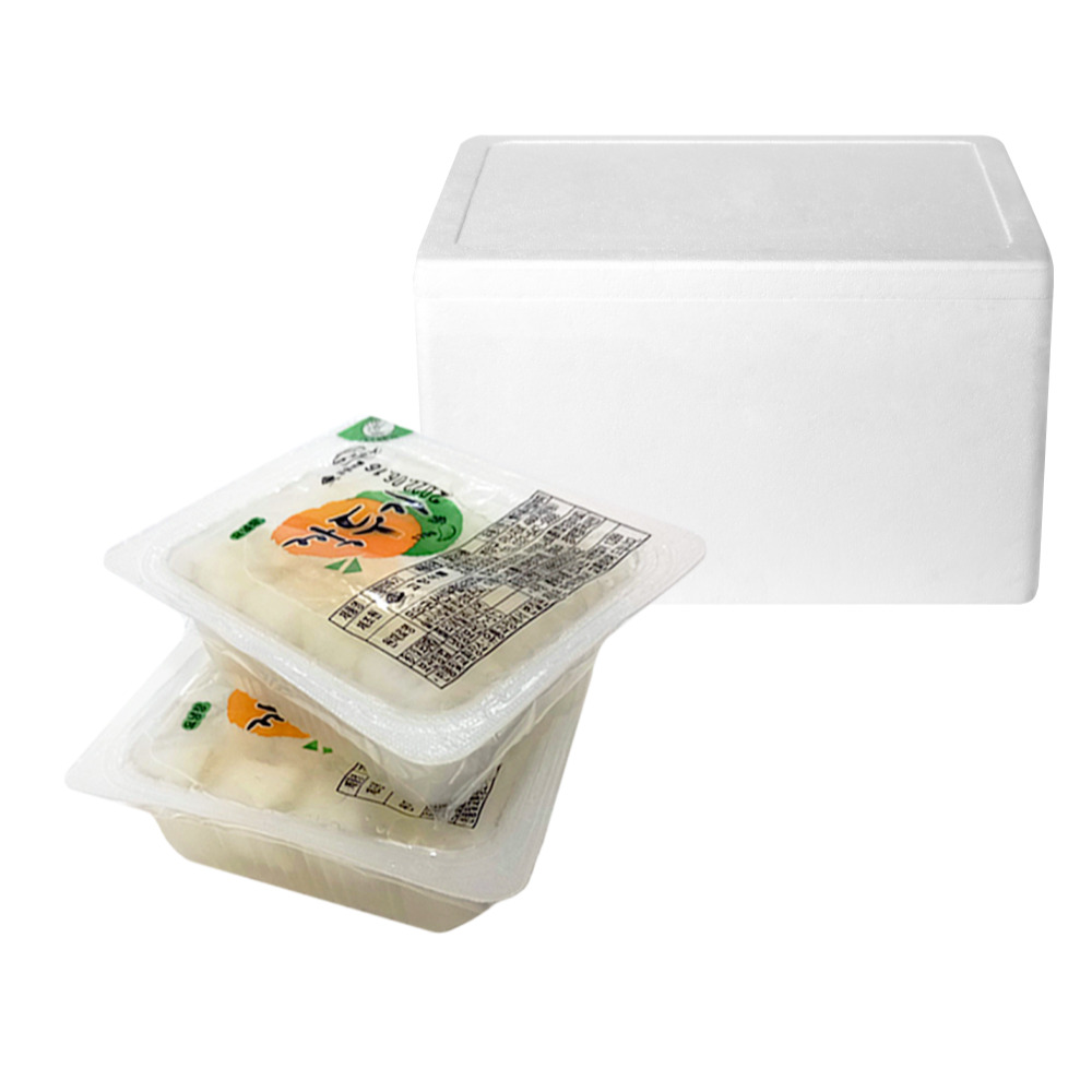 치킨무 170g x 100개 1박스 아이스박스 포장 : 폼푸드
