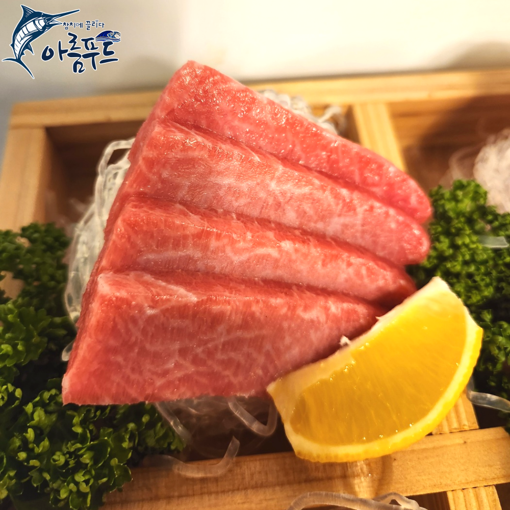 [아름푸드] 참치를 도매가로 온라인참치정육점(비손질) 참다랑어 1번 뱃살 1kg : 참치에 끌리다 아름푸드
