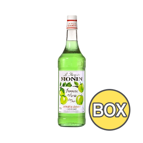 모닌 그린애플 시럽 1000ml X 1박스(6개) : 고고커피 스토어