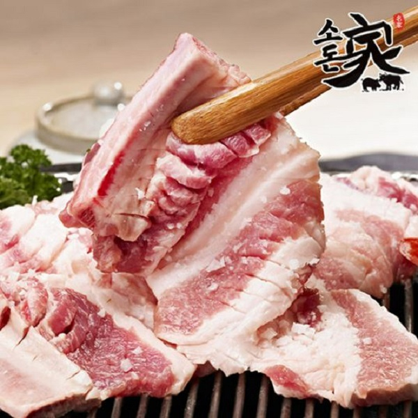 한돈 수제로 포뜬 돼지 생갈비 1kg : 공영쇼핑
