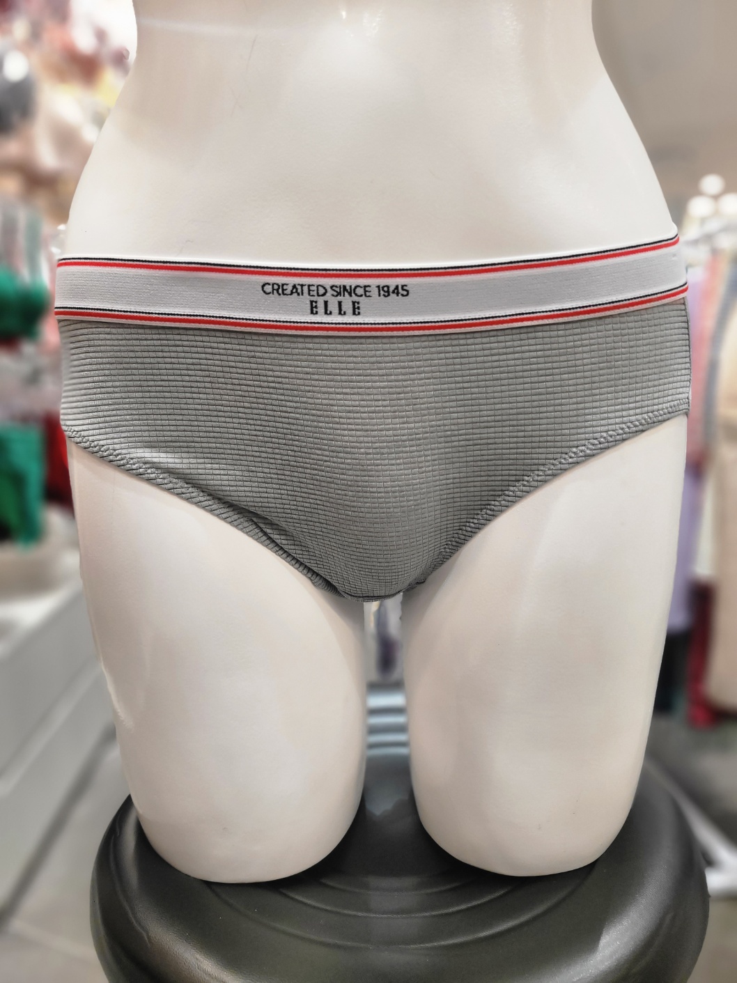 엘르이너웨어 여성 23SS)아이코닉 쿨메쉬 여팬티 ECWBP111GY : 롯데대구율하 엘르트라이엄프