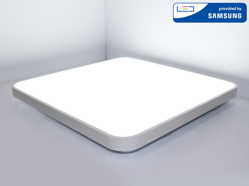 번개표 LED 시스템 사각 방등 50W 주광색 : 루온라이팅