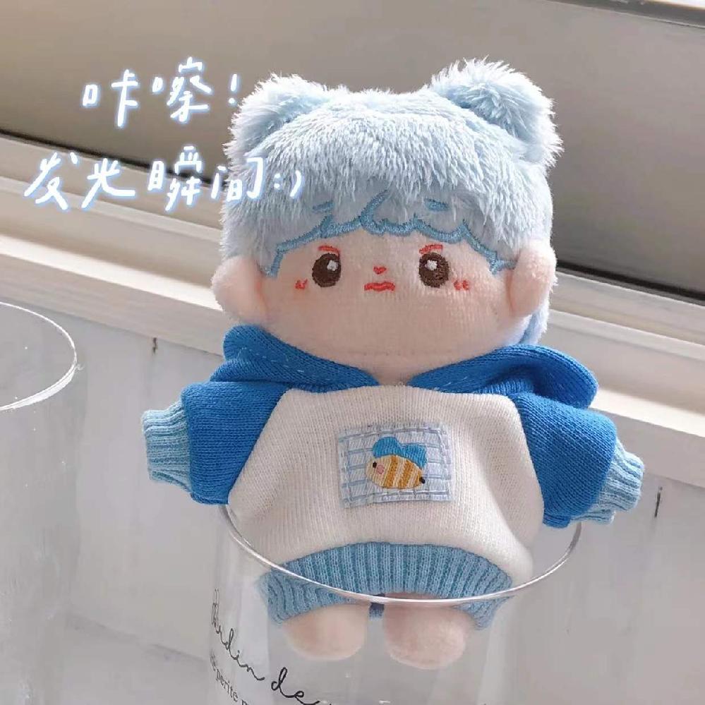 10cm인형옷 코튼 스웨트 셔츠 동물원 패치 : 파이브지샵