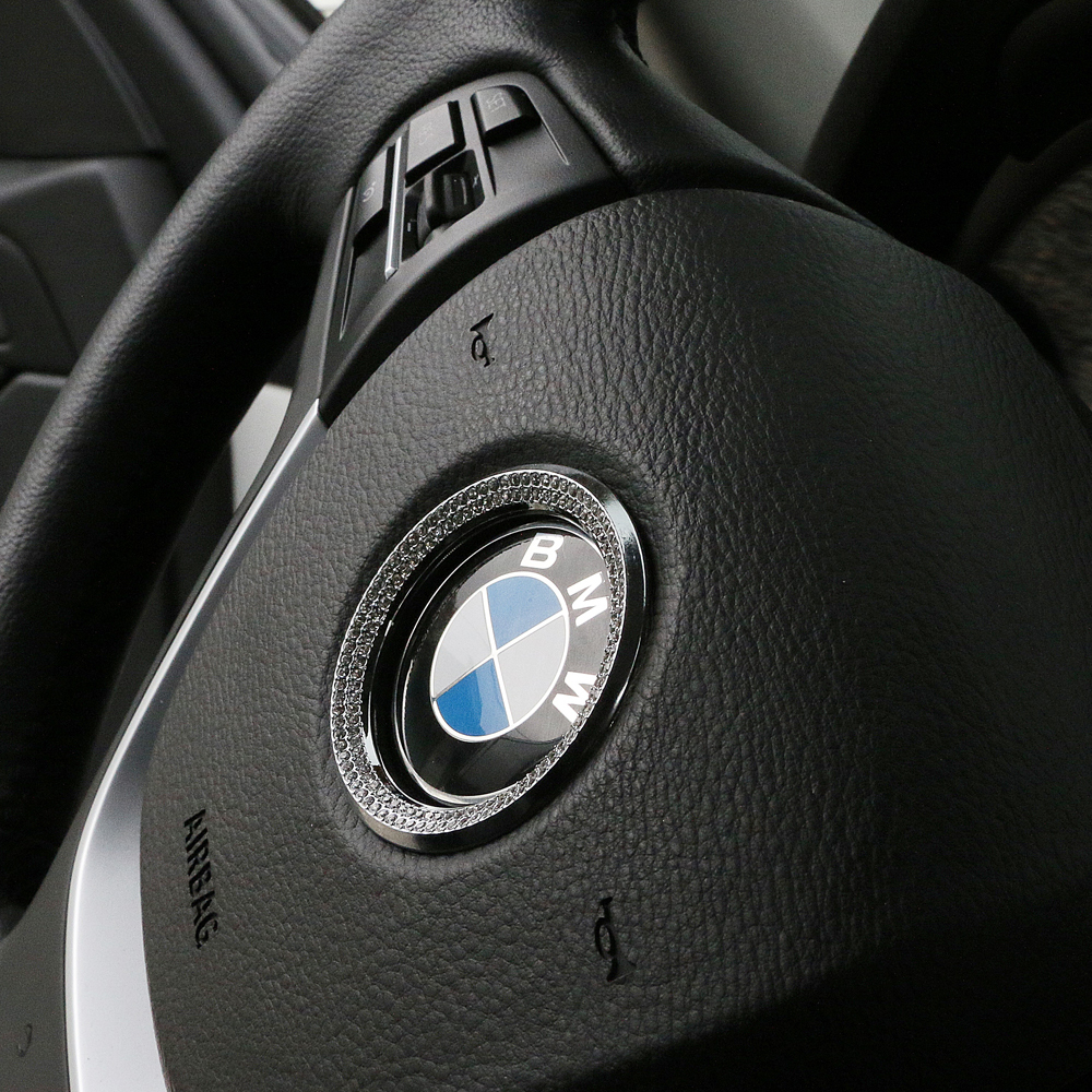 BMW 1 2 3 4 5 6 7 시리즈 핸들 엠블럼 큐빅 몰딩 : 홍카