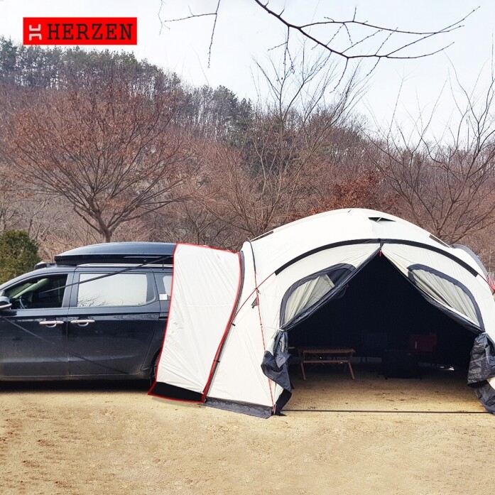 에르젠 라운지쉘터 차량 도킹 커넥터 아이보리 (도킹플랩) : 캠핑고래ON