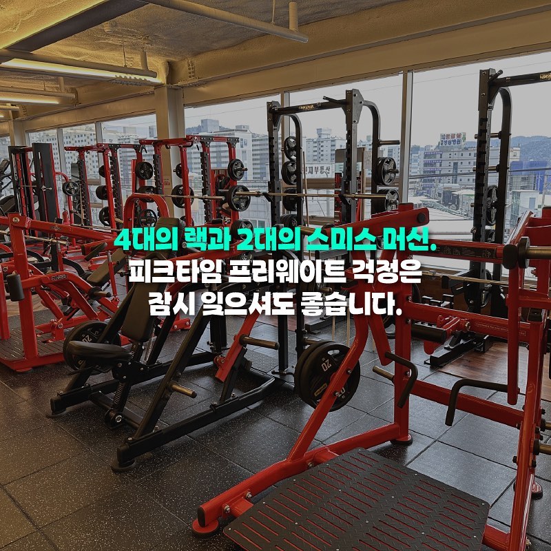 헬스장 프리미엄 이용권 : 평생헬스 화순