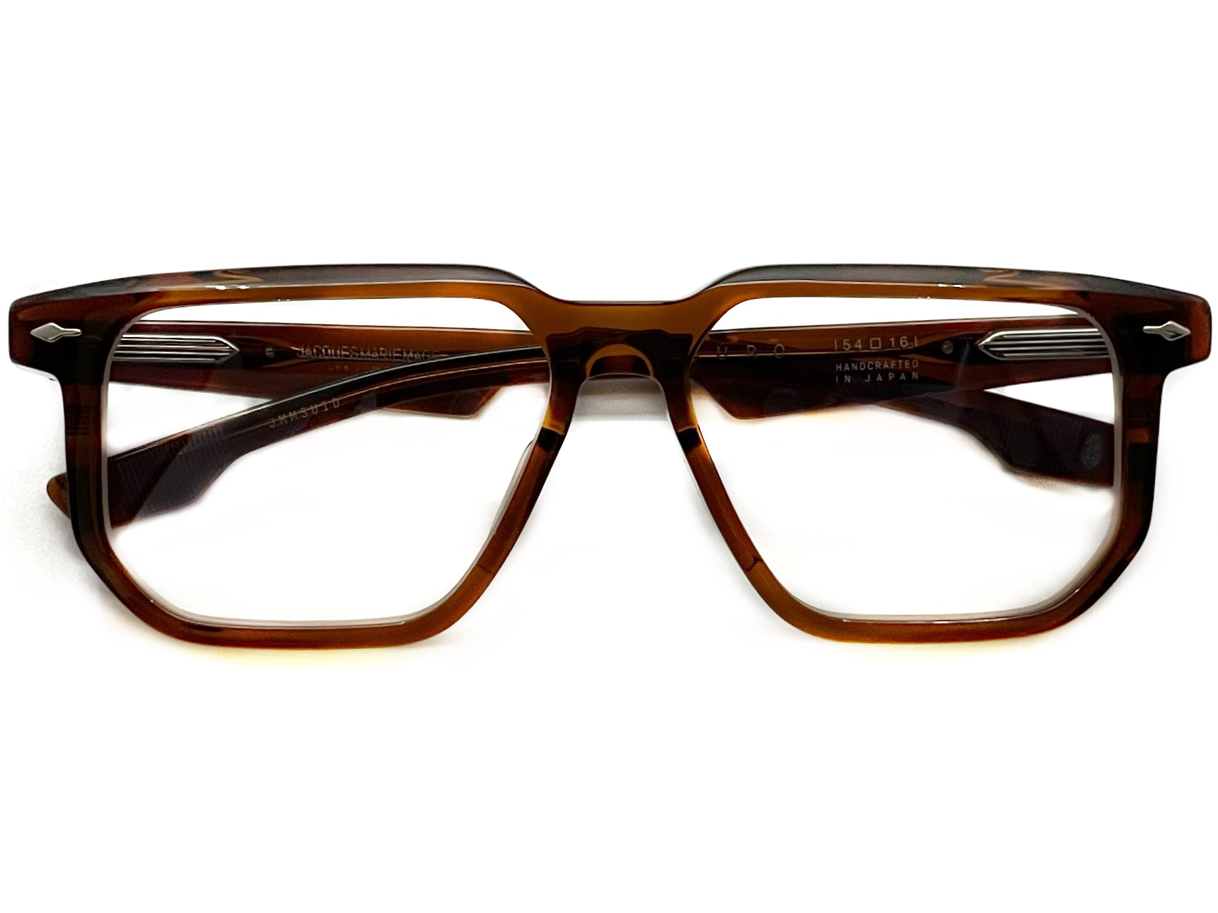 자크마리마지 사부로 히코리 Saburo Hickory JMMSURX1D 브라운 뿔테 안경 : 안경and선글라스