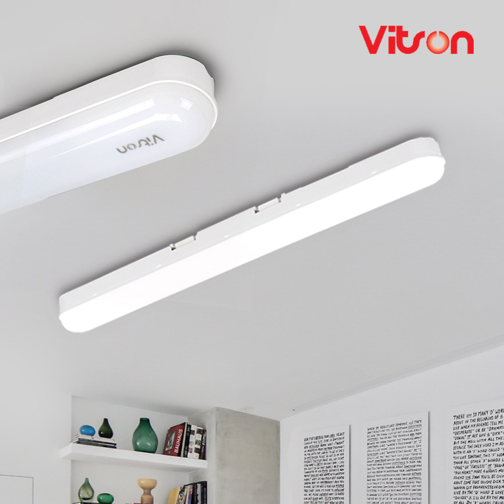 비츠온 LED 일자등기구 30W 6500K(흰색빛) 플리커프리 : 엔젤라이팅