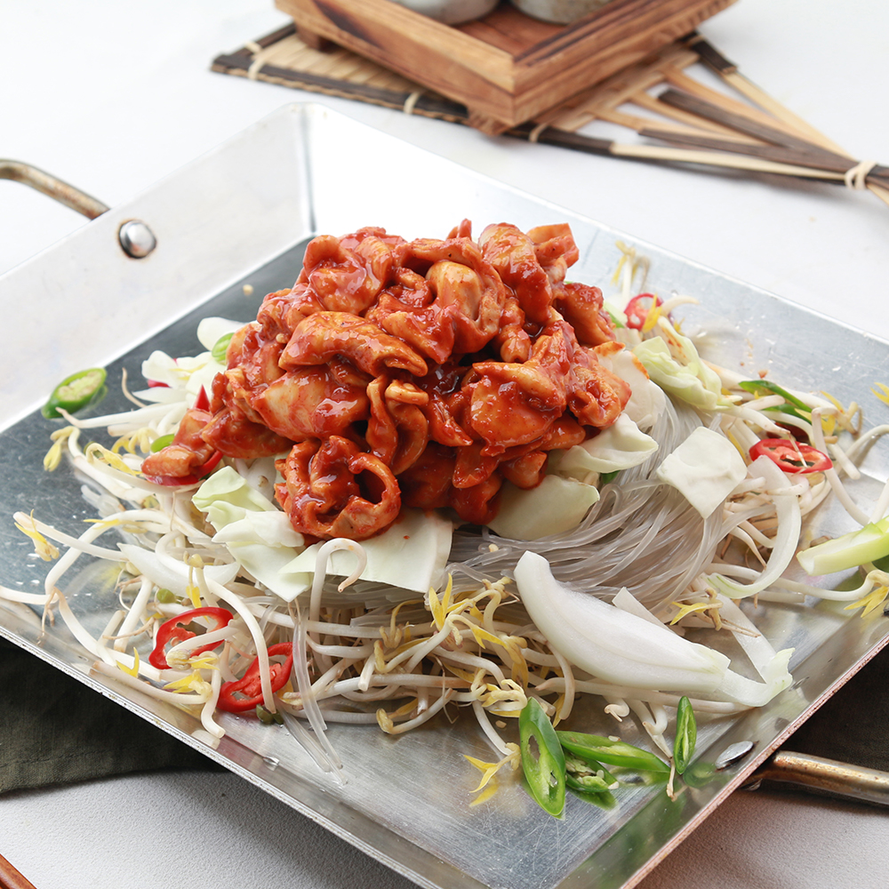 푸줏간명가 매운돼지곱창구이 500g 구이용 국내산 곱창 사용 : 푸줏간명가