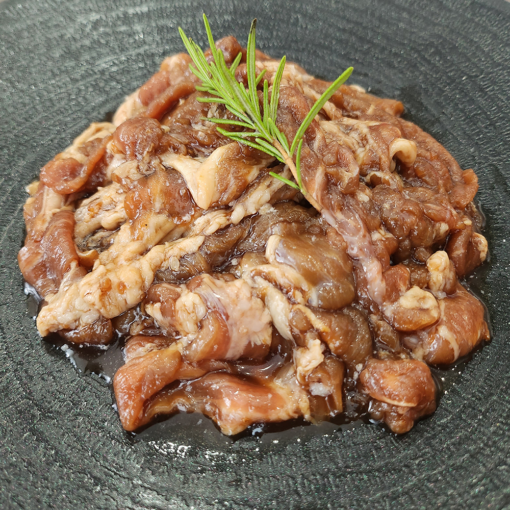 돼지불고기 간장양념 불고기 돼지불백 주물럭 300G : 갈비아저씨