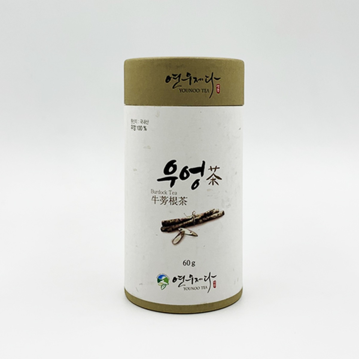 연우제다 국내산 하동 우엉차 60g : 포티오