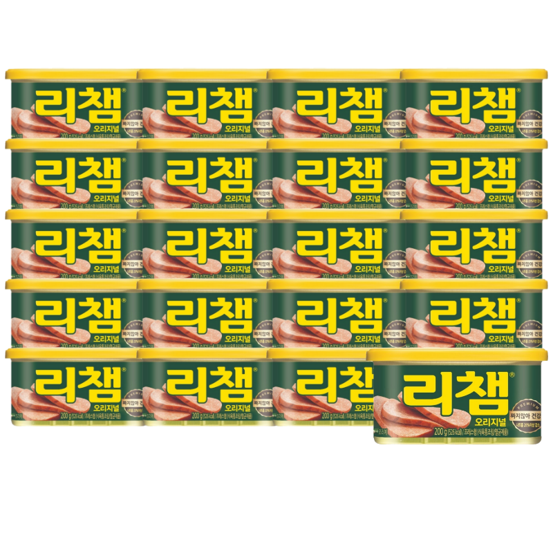 동원에프앤비 동원 리챔 오리지널 200g x 20개 : 솔깃유통
