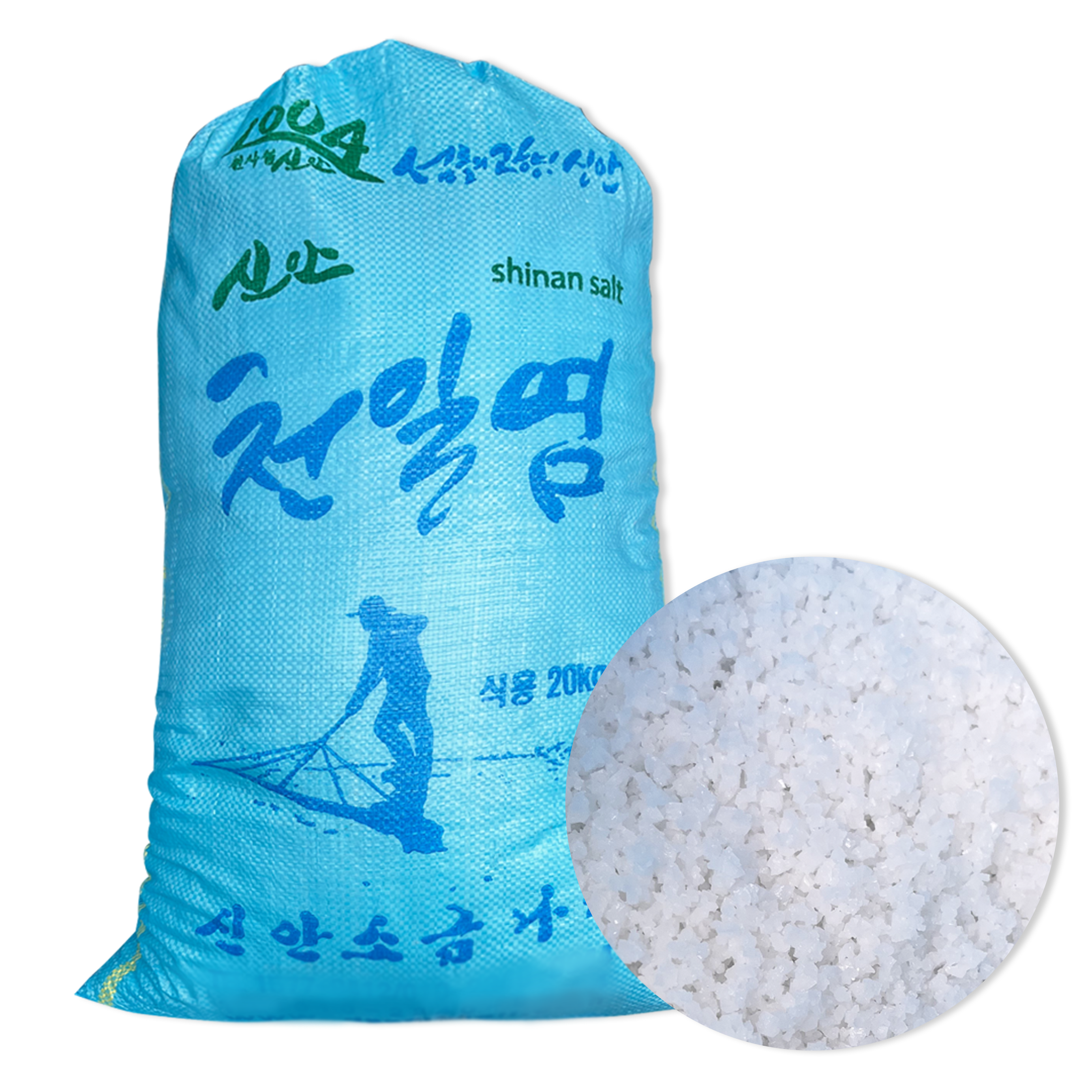 신안천일염 20kg 김장 굵은소금 22년산 : 만이식품