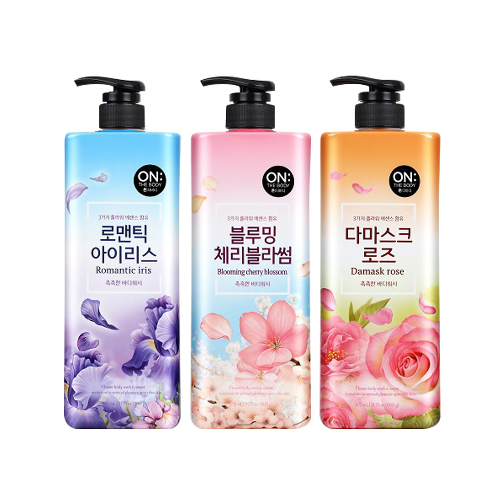 온더바디 플라워 체리블라썸 바디워시 900g x2 : LG생활건강 공식 스토어