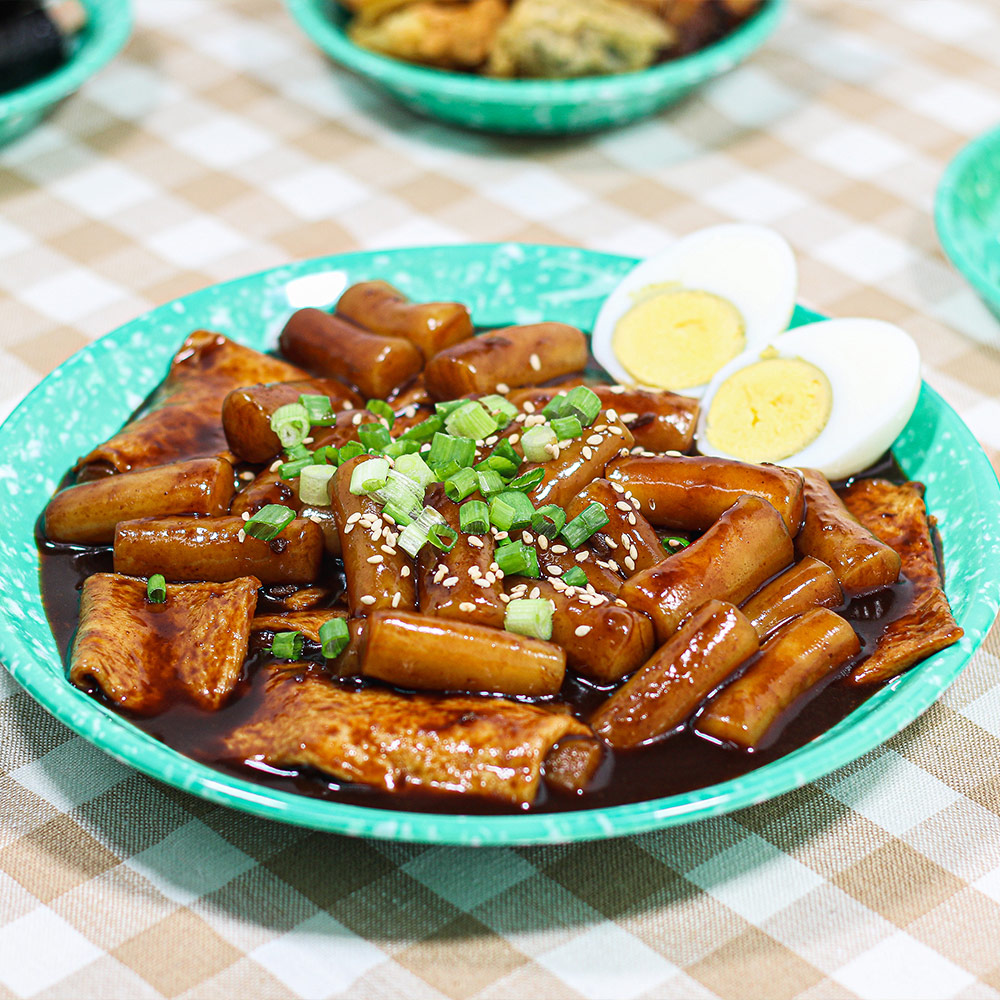 1997 추억의 학교앞 옛날떡볶이 2-3인분 어묵국물 캠핑 밀키트 떡볶이 짜장 안매운떡볶이 : 블랙몰샵
