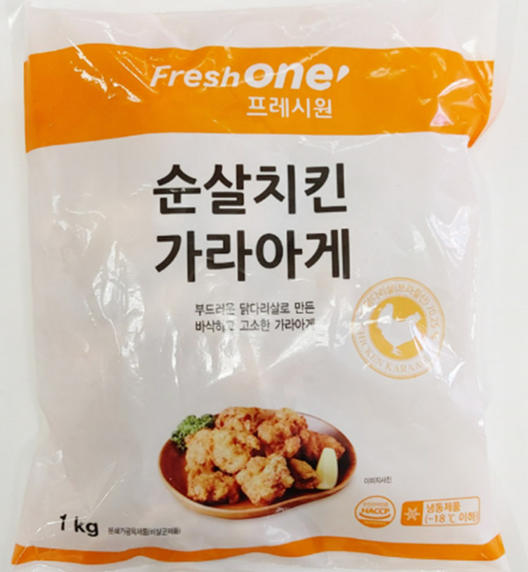 프레시원 순살치킨 가라아게(냉동 1kg) mk : MK유통왕