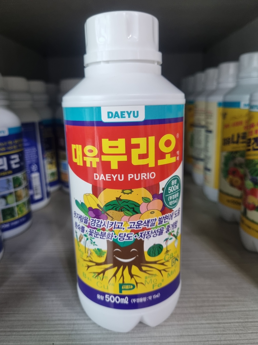 대유 부리오 액제 500ml 인산가리 웃자람 경감 착색 당도 : 제이팜s