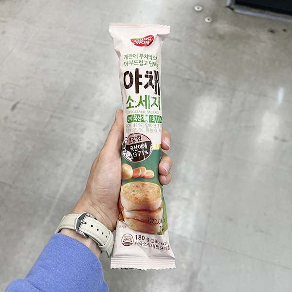 동원 야채소세지 180g x 3개 : 내일 배송