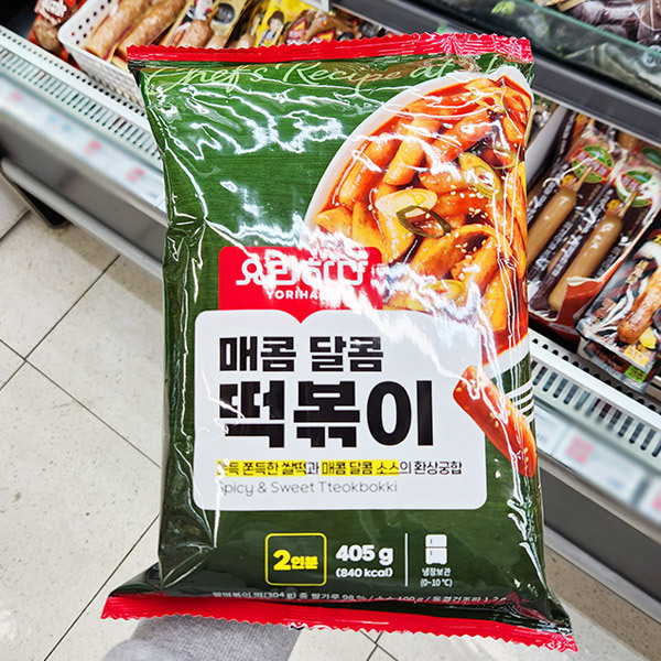 요리하다 매콤달콤 떡볶이 405g x 2개 : 내일 배송