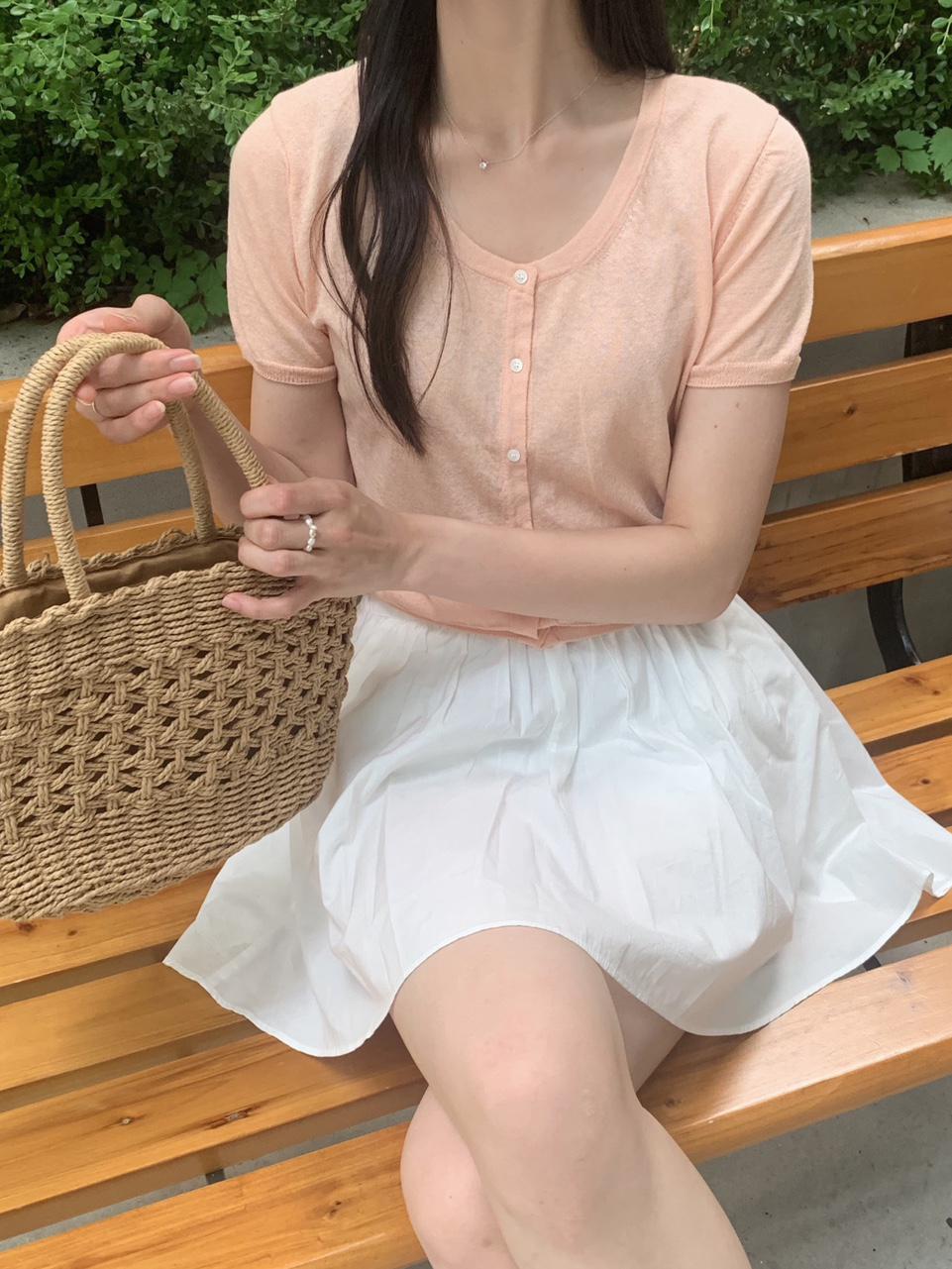 peach cardigan : 디어선샤인