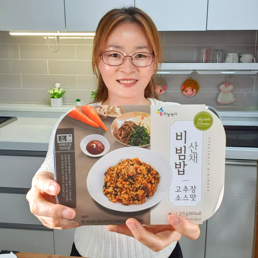 비빔밥 산채비빔밥 저염식도시락 건강식 점심메뉴 간편 아침간편식 저녁대용 냉동 직장인 회사 : 덕빛