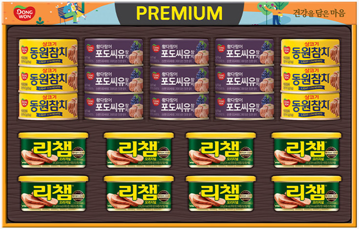 동원참치선물세트 명품 혼합 9호 1세트 : 태상유통
