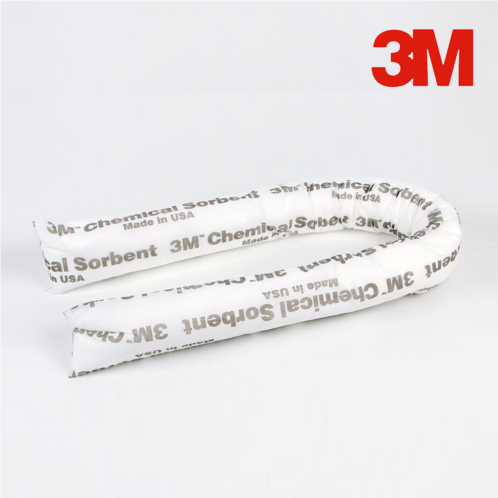 3M 케미컬 흡착재 P-200 미니붐(12개) 화학약품 유해물질 확산억제 흡착 제거 : 지구안전