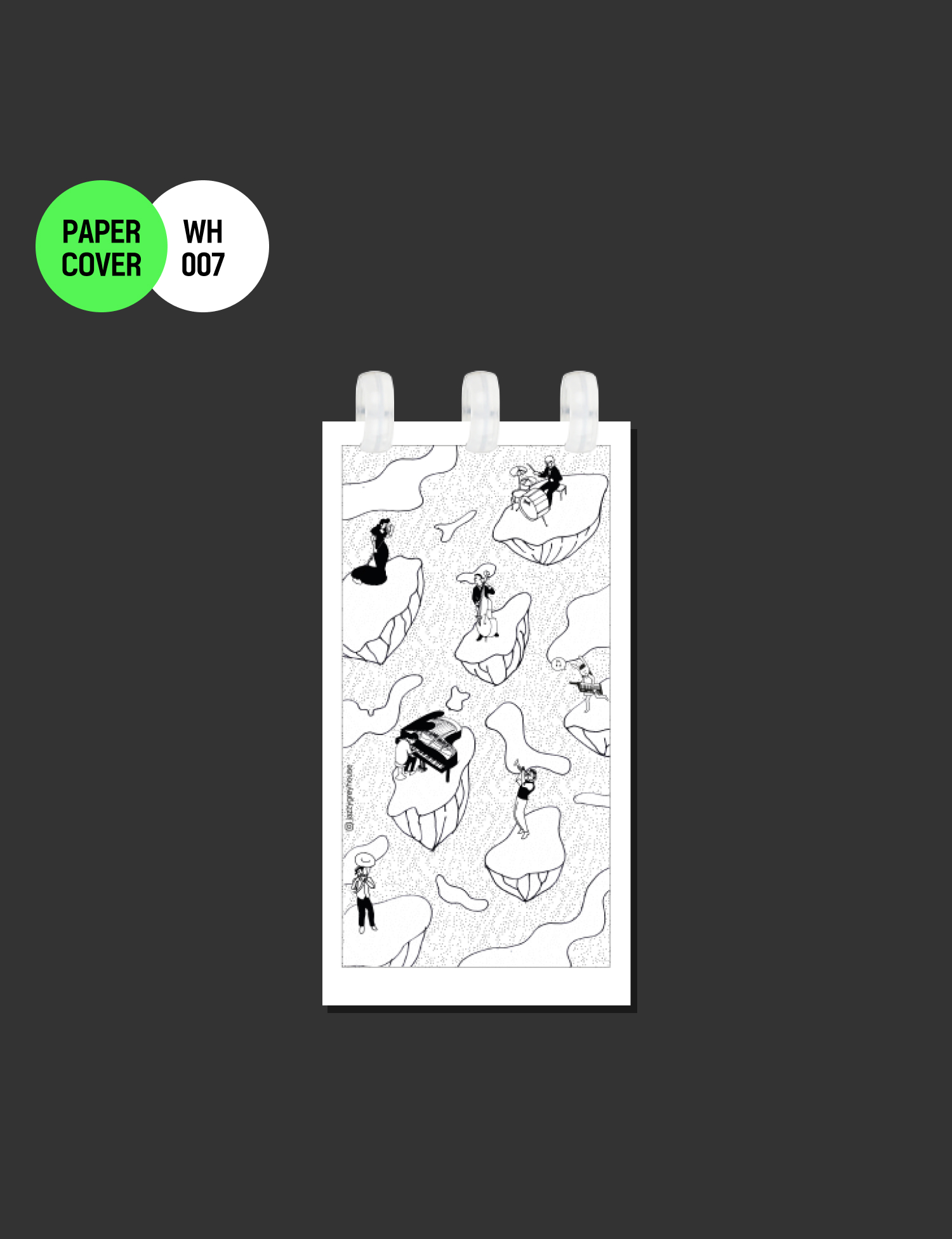 PAPER COVER | WH007_꿈(handy) : mushroomfarm