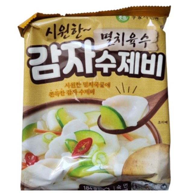 이가자연면 수제비 : 유일푸드