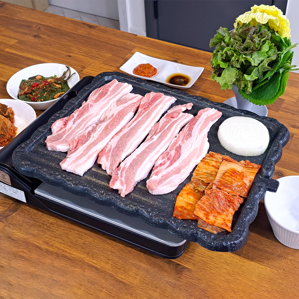 가정용 고기불판 삼겹살 업소용 곱창 고깃집 소고기 구이판 고기판 주물팬 : 하루의 창고