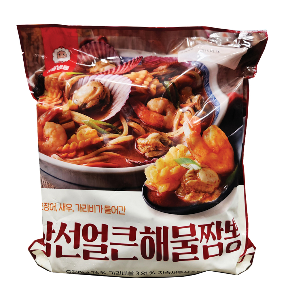 트레이더스 (냉동) 천일식품 삼선 얼큰 해물짬뽕 1860G : 코스트코가 바로 코앞